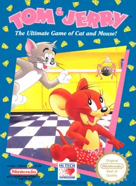 Tom & Jerry - The Ultimate Game of Cat and Mouse! (Europe) box cover front